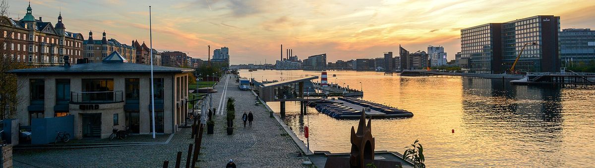 Københavns havn set fra Langebro